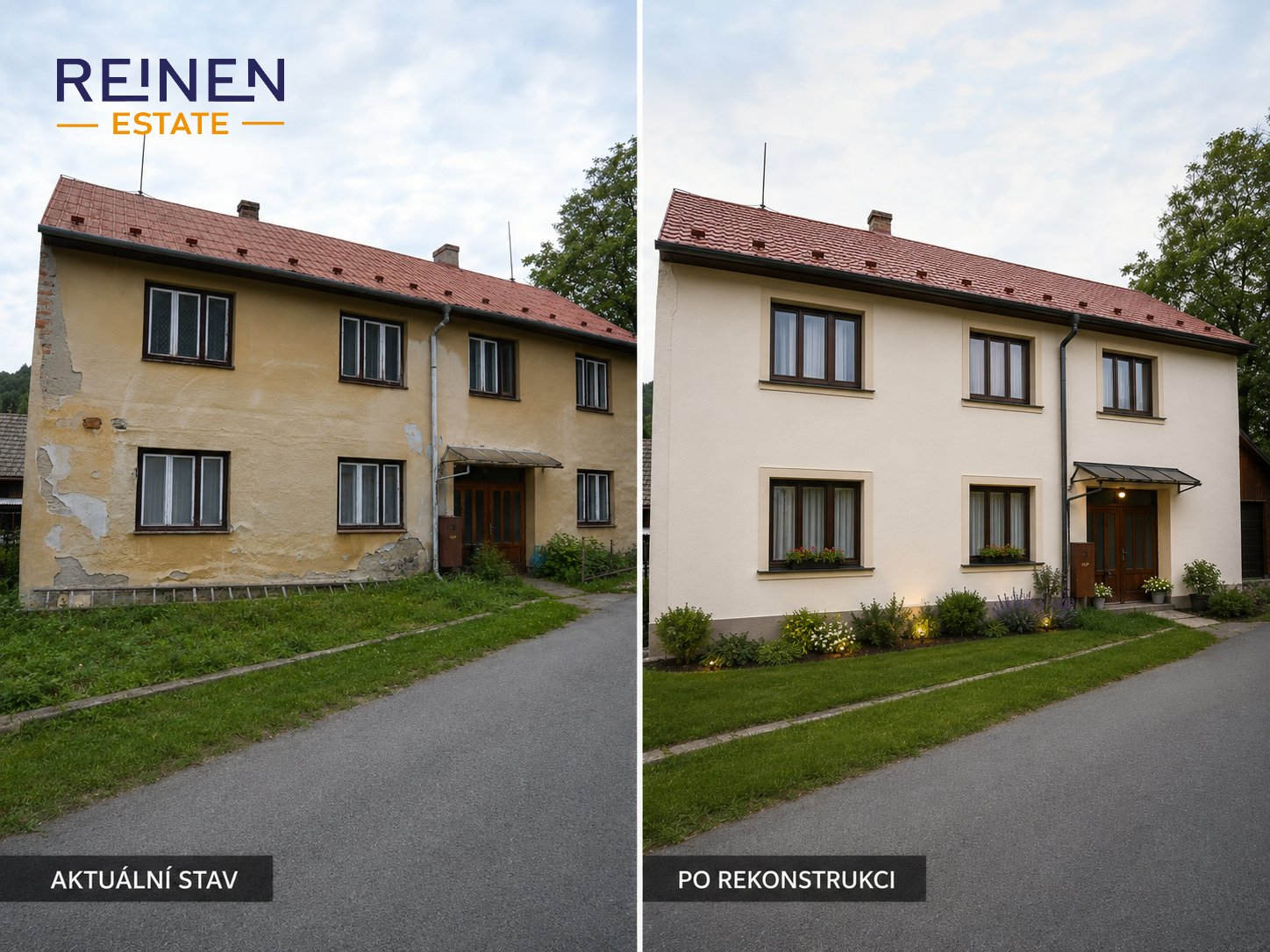 Rodinný dům 270 m² se zahradou a velkým potenciálem, Chvalčov